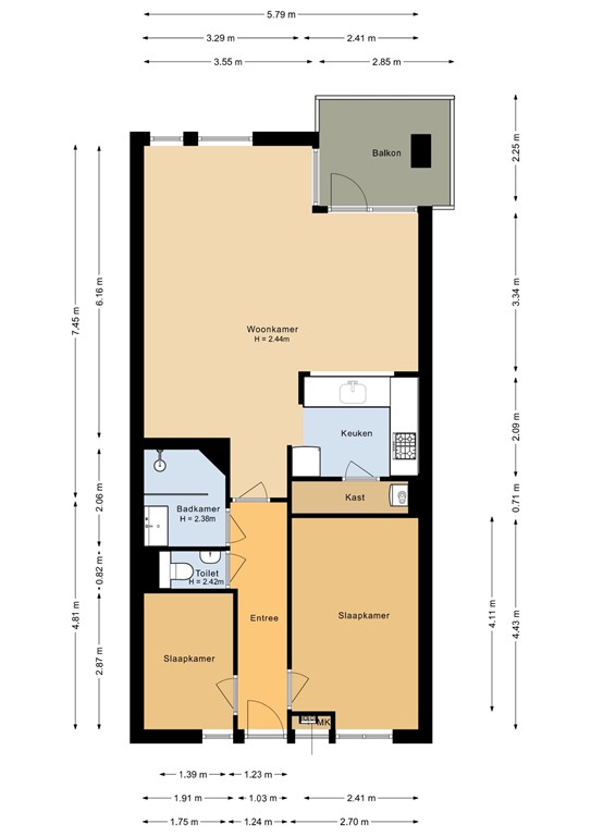 mediumsize floorplan